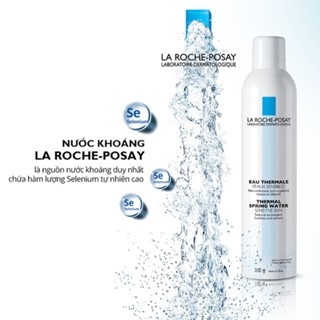 Xịt khoáng La Roche Posay Thermal Spring Water 50/300ml làm dịu da hỗ trợ giảm kích ứng