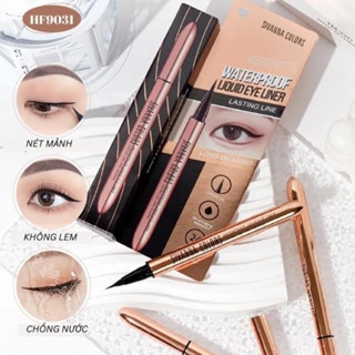 Bút kẻ mắt Sivanna Waterproof Liquid Eye Liner HF9031 0.6g dễ thao tác màu mực bám lâu