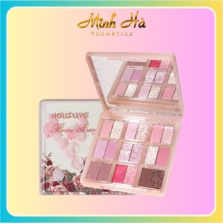 Bảng mắt Hold Live 18 màu thỏ hoa Rose Bunny Dream Nine Palace Eye Makeup HL692 10g nhũ lì highlight chất phấn dễ tán