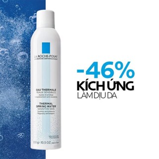 Xịt khoáng La Roche Posay Thermal Spring Water 50/300ml làm dịu da hỗ trợ giảm kích ứng