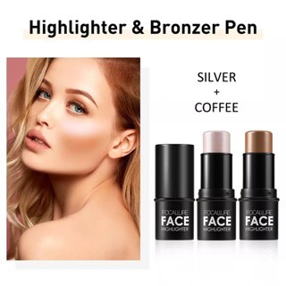 Kem bắt sáng & tạo khối Highlighter & Contour Focallure FA01 6g lâu trôi giúp khuôn mặt nổi bật