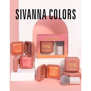 Phấn má hồng Sivanna Colors Sweety Just For You 5g lên màu chuẩn lâu trôi