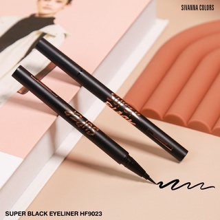 Kẻ mắt Sivanna Super Black Eyeliner HF9023 0.6g giúp đôi mắt trở nên to tròn, quyến rũ hơn