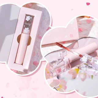 Son kem lì HOL DLIVE Flower Sakura Velvet Matte Lip Glaze 3g chất son lì không gây bết dính