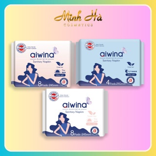 Băng vệ sinh Aiwina (Hương trà) các loại chống tràn tuyệt đối siêu thấm