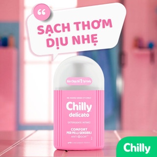 Dung dịch vệ sinh phụ nữ Chilly 200ml làm sạch nhẹ nhàng an toàn cho da