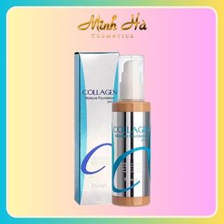 Kem nền Enough Collagen Moisture Foundation SPF15 100ml mịn lì phù hợp cho tất cả các tông da