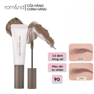 Mascara chân mày Romand Han All Brow Cara 9g tự nhiên bền màu lâu rôi