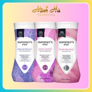 Dung dịch vệ sinh Summer's Eve 444ml làm sạch cân bằng độ pH