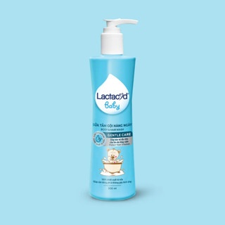 Sữa tắm gội dưỡng da cho em bé Lactacyd Baby 250ml duy trì ổn định độ pH tự nhiên, giúp bảo vệ da