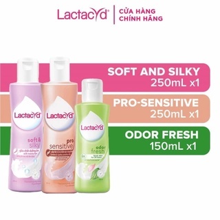 Dung dịch vệ sinh phụ nữ Lactacyd 250/500ml dịu nhẹ kể cả với da nhạy cảm