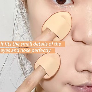 Set 2 mút trang điểm GECOMO mini giúp che khuyết điểm hiệu quả