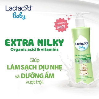Sữa tắm gội dưỡng da cho em bé Lactacyd Baby 250ml duy trì ổn định độ pH tự nhiên, giúp bảo vệ da