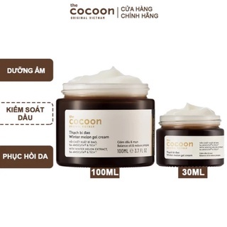 Thạch bí đao Cocoon Winter Melon Gel Cream 30/100ml giúp cấp ẩm và giảm mụn
