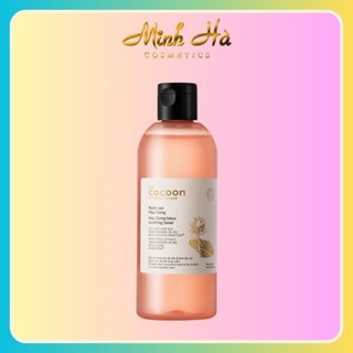 Nước sen Hậu Giang Cocoon Lotus Soothing Toner 310ml cấp ẩm phục hồi làn da