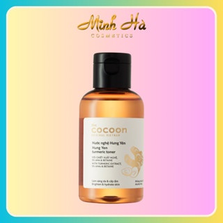 Nước nghệ Hưng Yên Cocoon turmeric toner 140ml làm sáng da và cấp ẩm
