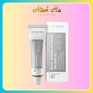 Kem dưỡng Drceutics Intensive Vitamin A Cream 35g dưỡng ẩm làm dịu da
