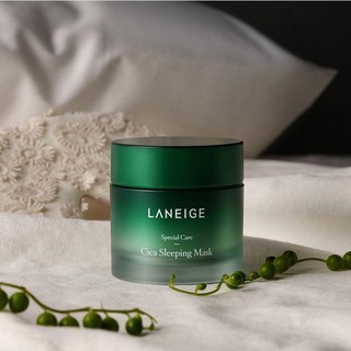 Mặt nạ ngủ LANEIGE Cica Sleeping Mask 10ml giúp làm mềm da dịu da