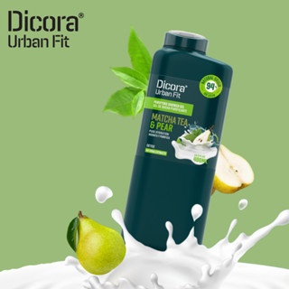 Sữa tắm Dicora Urban Fit Matcha Tea & Pear 400ml làm sạch và giúp da căng mịn