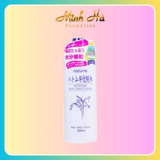Nước cân bằng da chiết xuất từ hạt ý dĩ Naturie Skin Conditioner 500ml dưỡng ẩm da, cung cấp nước và dưỡng chất