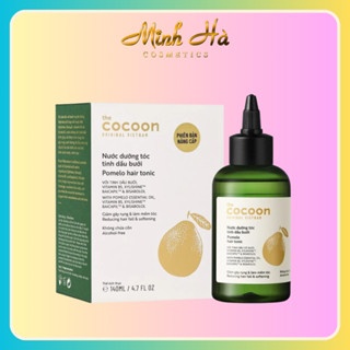 Nước dưỡng tóc tinh dầu bưởi Cocoon Pomelo hair tonic 140ml giúp giảm gãy rụng tóc