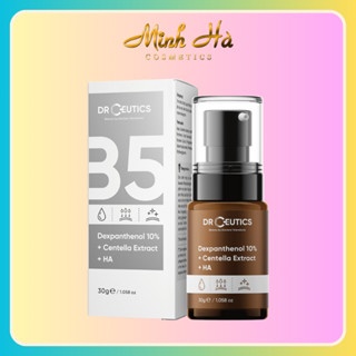 Serum B5 Drceutics Dexpanthenol 10% + Centella Extract + HA 100ml giúp cấp ẩm, phục hồi da