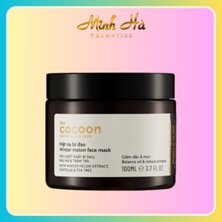 Mặt nạ bí đao Cocoon face mask 30/100ml cải thiện tình trạng mụn, kiểm soát dầu