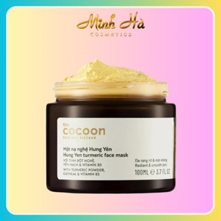 Mặt nạ nghệ Hưng Yên Cocoon turmeric face mask 30ml giúp mờ thâm, đều màu da