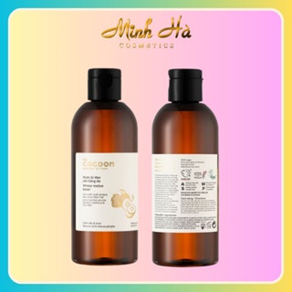 Nước bí đao cân bằng da Cocoon Winter Melon Toner 140/310ml không cồn, dành cho da dầu mụn