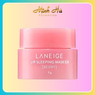 Mặt nạ ngủ môi laneige minisize 3g cấp ẩm cho đôi môi căng mọng