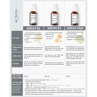 Serum Drceutics BHA 2% + ZinC 1% 30/100ml giúp giảm mụn và phục hồi da sau mụn