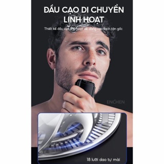 Máy cạo râu Enchen Electric Shaver K8 tùy chỉnh linh hoạt cạo dễ dàng và hiệu quả