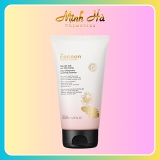 Sữa rửa mặt Cocoon sen Hậu Giang 140ml làm sạch sâu duy trì độ ẩm tự nhiên cho da
