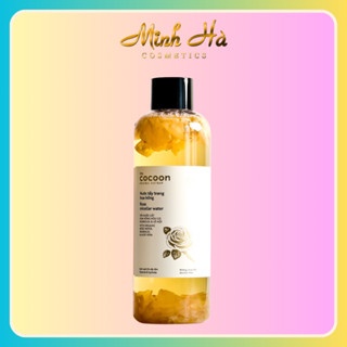 Nước tẩy trang hoa hồng Cocoon Rose Micellar Water 500ml sạch sâu, dịu nhẹ, cấp ẩm cho da