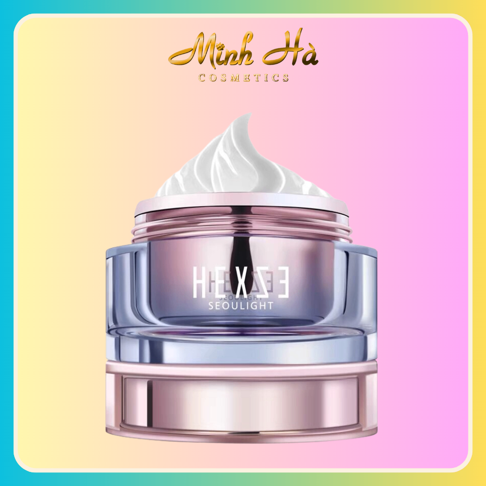 Kem nâng tông Hexze Radiant Lazy Cream 50ml làm sáng da mỏng nhẹ không bết dính