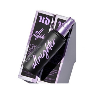 Xịt khóa nền Urban Decay All Nighter Long Lasting Makeup Setting Spray 15/118ml giúp lớp nền trở nên mướt mịn lâu trôi
