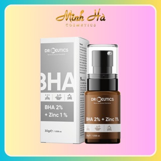 Serum Drceutics BHA 2% + ZinC 1% 30/100ml giúp giảm mụn và phục hồi da sau mụn