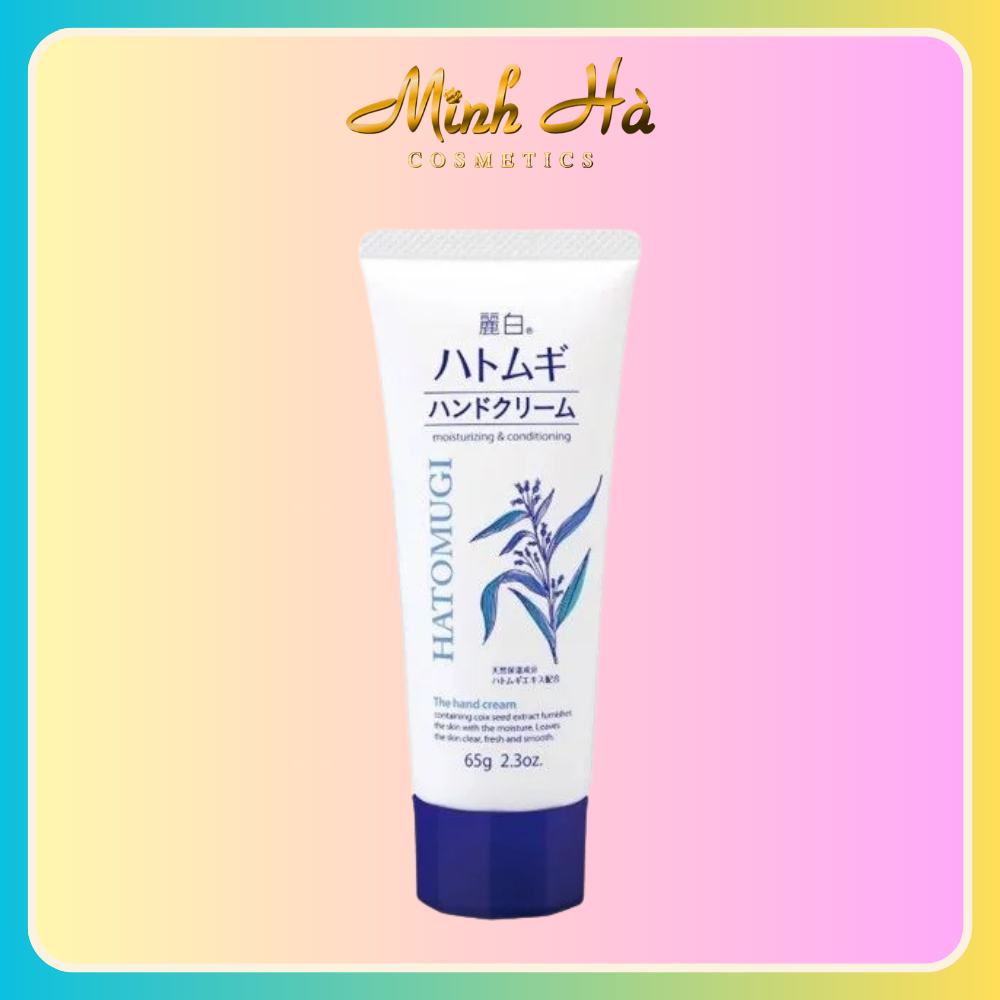 Kem dưỡng da tay Hatomugi The Hand Cream 65g chiết xuất hạt ý dĩ cấp ẩm cho da tay