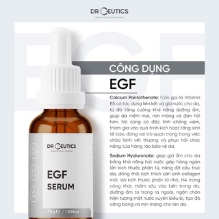 Serum Drceutics EGF 30g giúp giảm nếp nhăn trên da