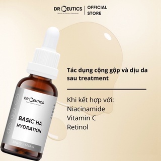Serum Drceutics Basic HA Hydration 30/100g giúp da luôn ẩm mượt, mịn màng