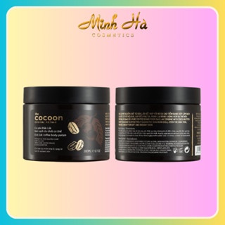 Tẩy da chết cà phê Đắk Lắk Cocoon 200ml làm sạch da chết đem lại làn da mịn màng