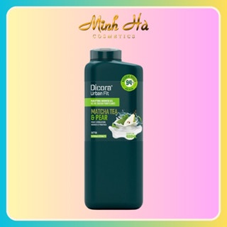 Sữa tắm Dicora Urban Fit Matcha Tea & Pear 400ml làm sạch và giúp da căng mịn