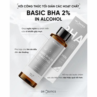 Dung dịch Drceutics Basic BHA 2% In Alcohol 100ml tẩy da chết và làm sạch da