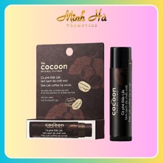 Tẩy da chết môi Cà phê Đắk Lắk Cocoon Coffee Lip Scrub 5g giúp môi ẩm và mềm