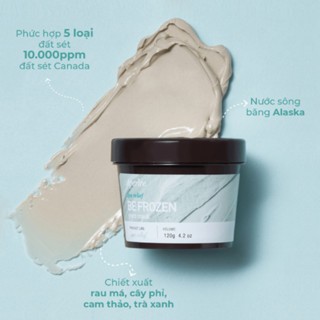 Mặt nạ đất sét Aperire Spa Relief BE FROZEN/VERY PRETTY Pore Mask 120g làm sáng hút dầu nhờn giúp da mịn màng