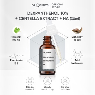 Serum B5 Drceutics Dexpanthenol 10% + Centella Extract + HA 100ml giúp cấp ẩm, phục hồi da