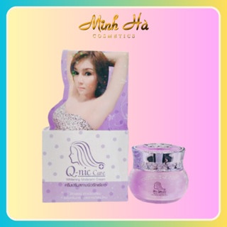 Kem giảm thâm nách Q-nic Care Whitening Underarm Cream 15g (tím) giúp sáng da giảm thâm