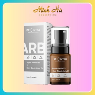 Tinh chất Drceutics ARB Alpha Arbutin 5% + Kojic Dipalmitate 2% 30g dưỡng trắng và làm mờ đốm nâu