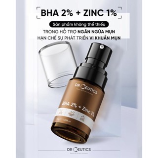 Serum Drceutics BHA 2% + ZinC 1% 30/100ml giúp giảm mụn và phục hồi da sau mụn
