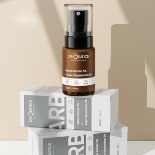 Tinh chất Drceutics ARB Alpha Arbutin 5% + Kojic Dipalmitate 2% 30g dưỡng trắng và làm mờ đốm nâu